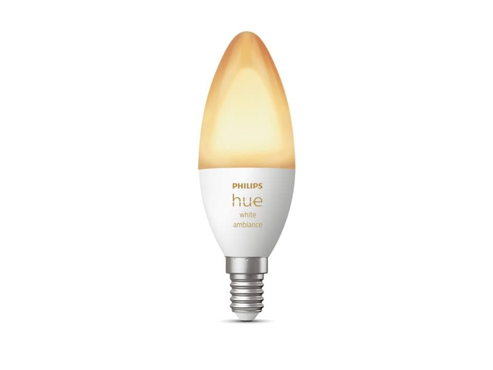 BEC smart LED Philips, soclu E14, putere 5.2W, forma lumanare, lumina toate nuantele de alb, alimentare 220 - 240 V, "000008718699726294"