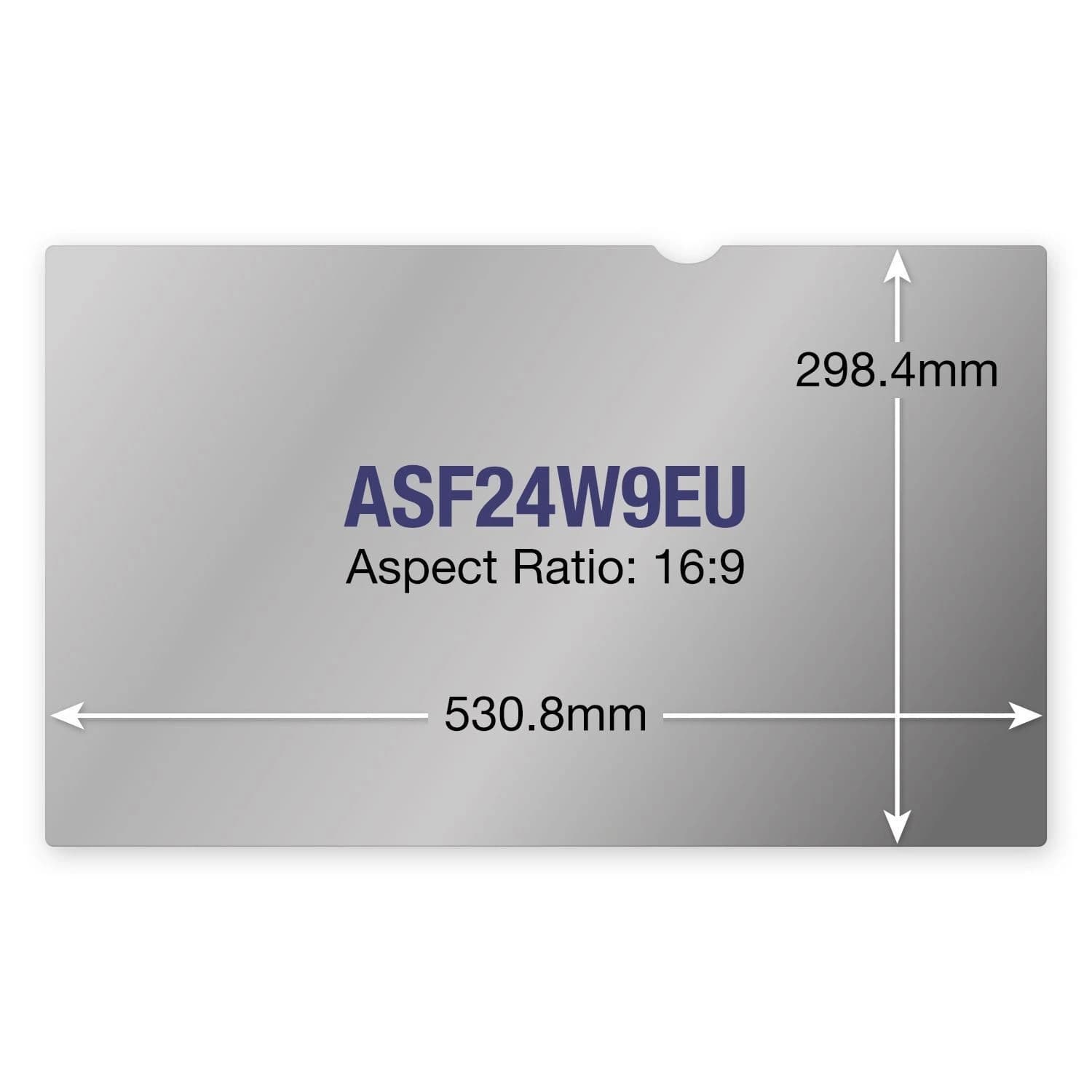ASF24W9EU Privacy Screen 24" Widescreen, Aspect Ratio 16:9 , "ASF24W9EU" — miniatură