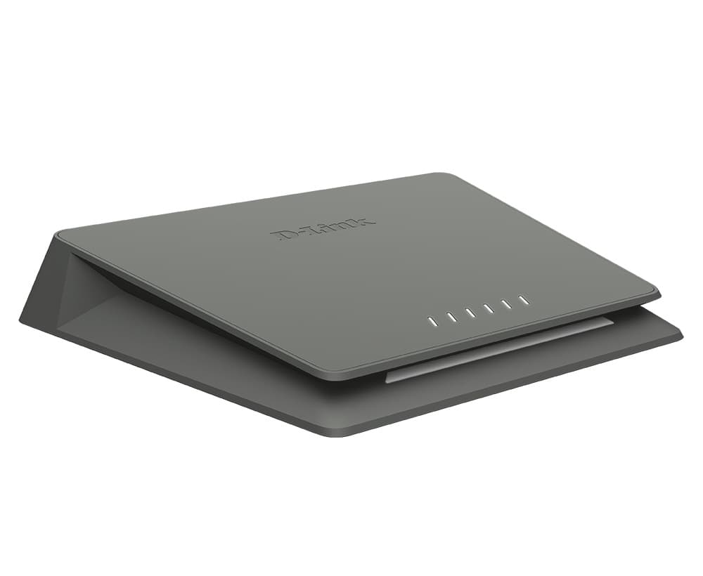 SWITCH D-Link, 100/1000/10000 x 1 | Gigabit/2500 Mbps x 5, carcasa metalica, "DMS-106XT" — miniatură