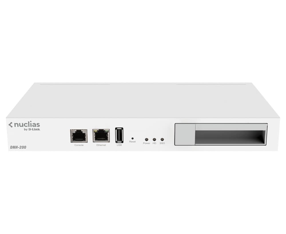 CONTROLER wireless D-LINK Nuclias cu NVR, gestioneaza pana la 50 AP si 20 camere D-Link "DNH-200"