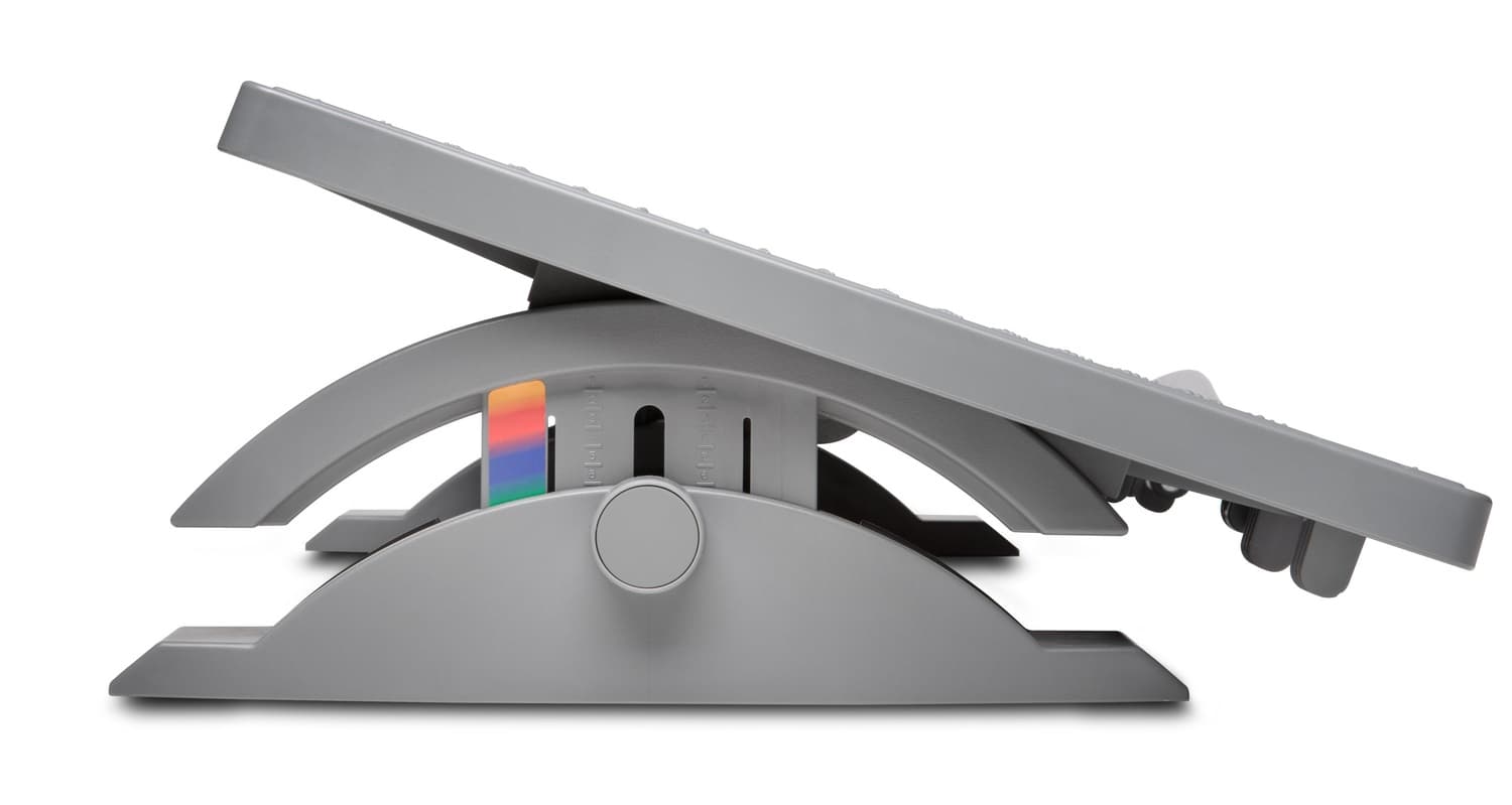 SUPORT ERGONOMIC KENSINGTON SoleMate SmartFit Pro, Suport pt. picioare, inaltime si inclinatie ajustabila, gri, "K50409EU" — miniatură