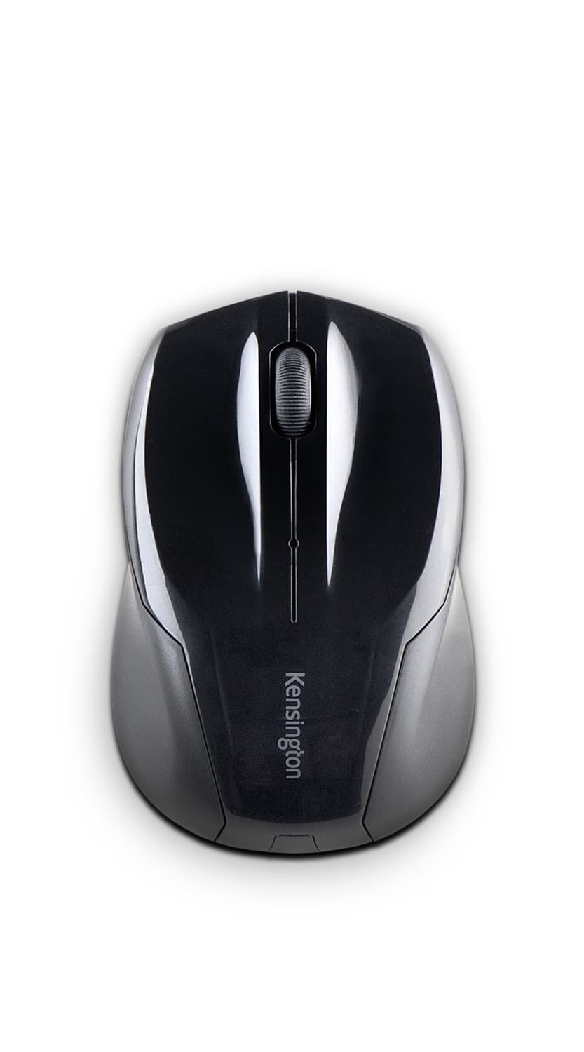 KIT wireless Kensington, "Profit Low-Profile", tastatura wireless 104 taste + mouse wireless 1200dpi, 3 butoane, rotita scroll, negru, "K75230UK" — miniatură
