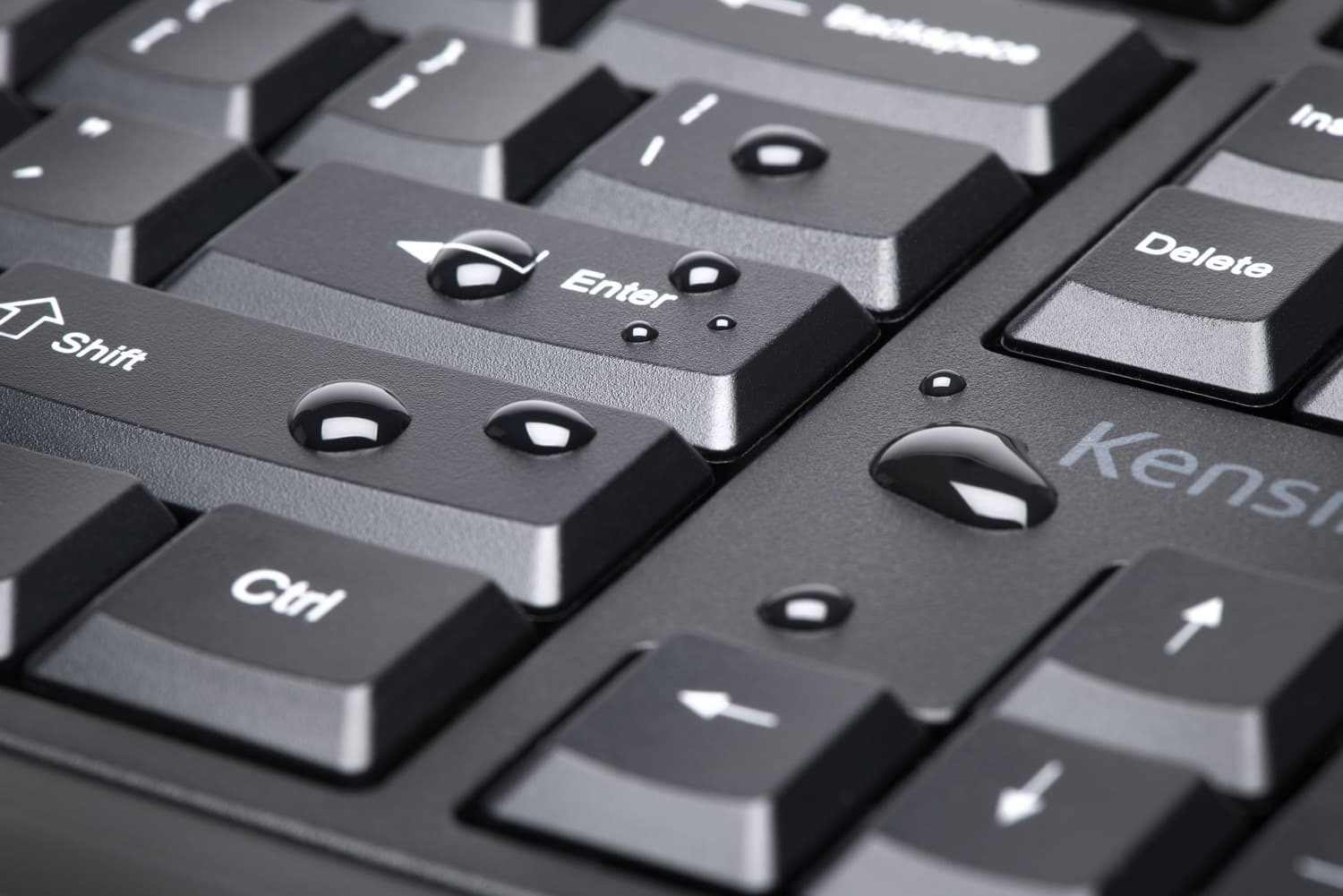 KIT wireless Kensington, "Profit Low-Profile", tastatura wireless 104 taste + mouse wireless 1200dpi, 3 butoane, rotita scroll, negru, "K75230UK" — miniatură