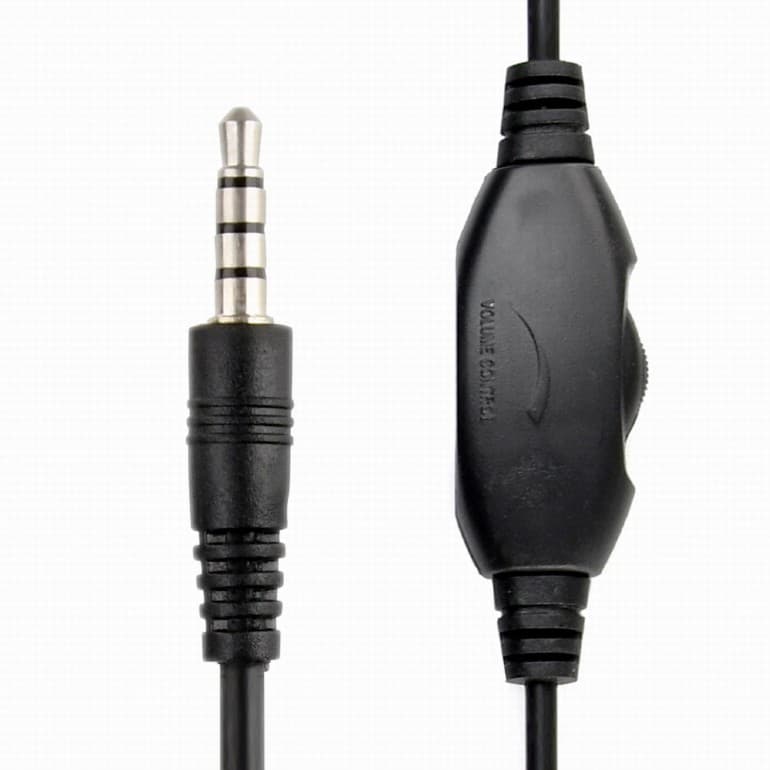 CASTI Gembird, cu fir, standard, utilizare multimedia, call center, microfon pe brat, conectare prin Jack 3.5 mm, red / negru, "MHS-03-BKRD" — miniatură