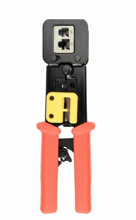 CLESTE sertizare mufe, GEMBIRD, functii: sertizare mufe, taiere cablu, compatibil pass-through conectori, "T-WC-05"