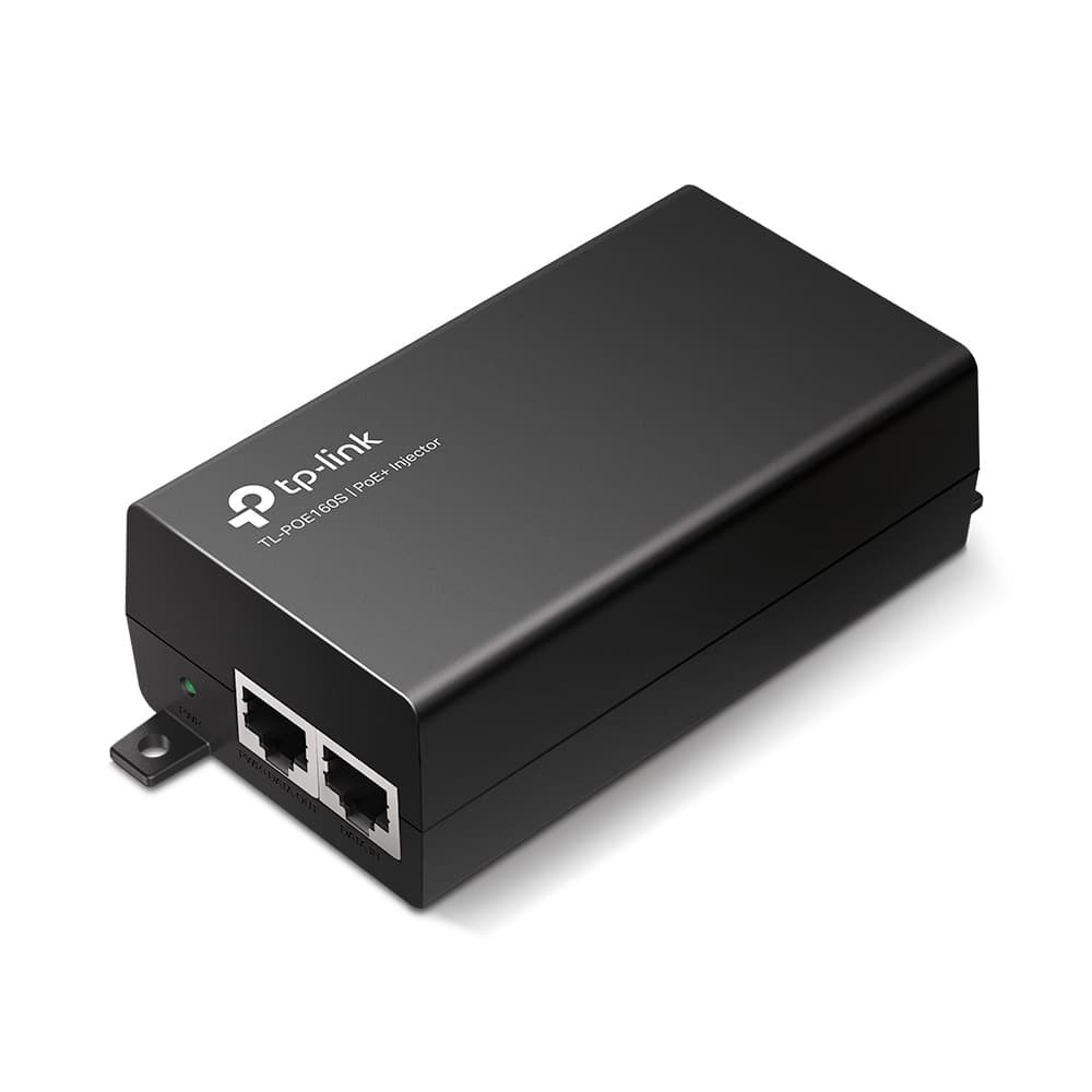 INJECTOR PoE+ TP-LINK 2 porturi Gigabit, compatibil IEEE 802.3af/at 30W maxim 100M, carcasa plastic, "TL-PoE160S"