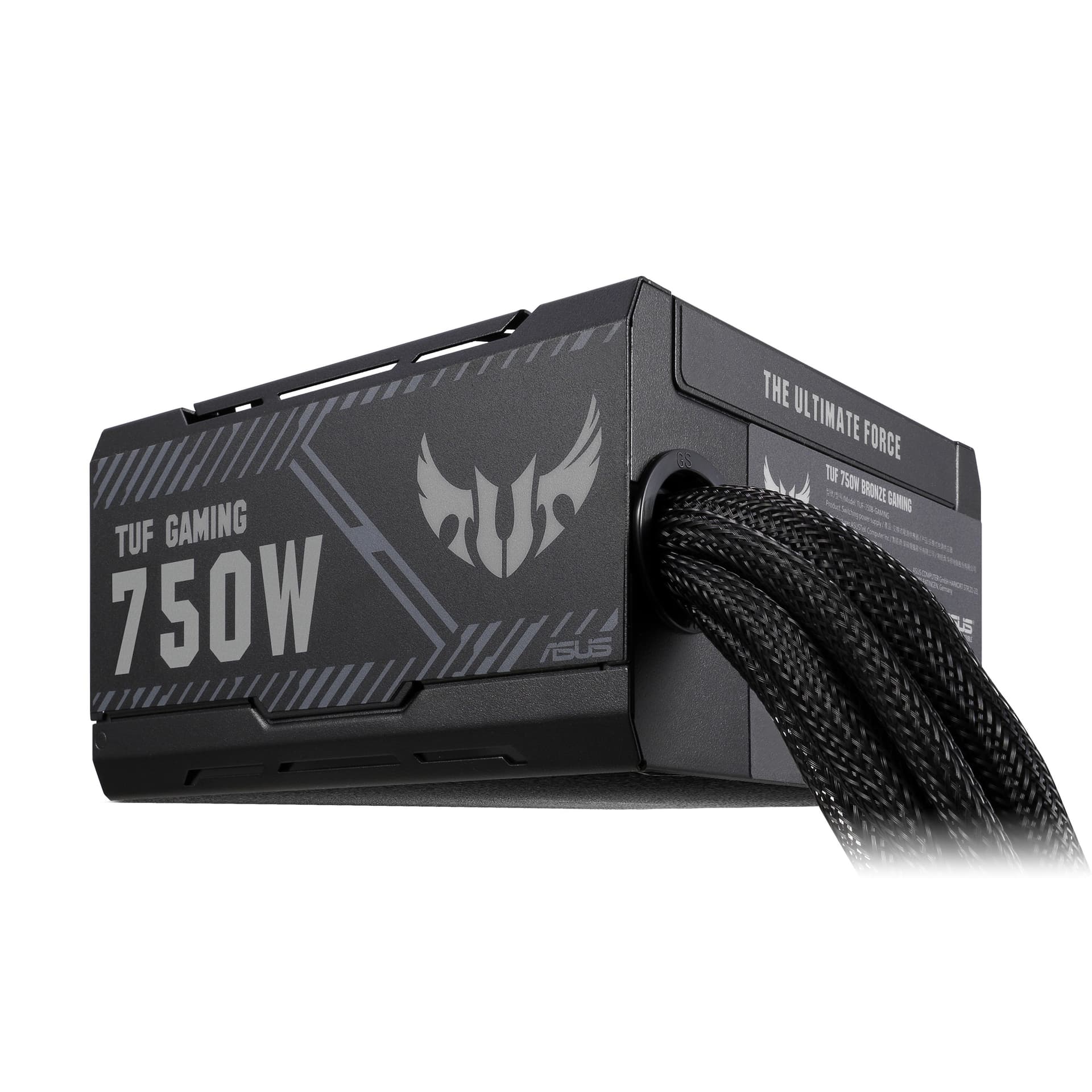 SURSA ASUS, 750 W, "TUF-GAMING-750B", ATX 12V, fan 135 mm x 1, 80 Plus Bronze, MB 20+4 pin x 1, CPU 4+4 pin x 1, PCI-E 6+2 pin x 4, SATA x 8, MOLEX 4-pin x 4, "TUF-GAMING-750B" — miniatură