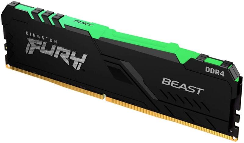 Memorie DDR Kingston DDR4 8 GB, frecventa 3200 MHz, 1 modul, radiator, "KF432C16BBA/8"