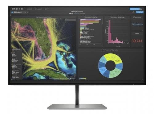 MONITOR HP 27 inch, home | office, IPS, 4K UHD (3840 x 2160), Wide, 350 cd/mp, 5 ms, HDMI | DisplayPort x 2, "1B9T0AA"
