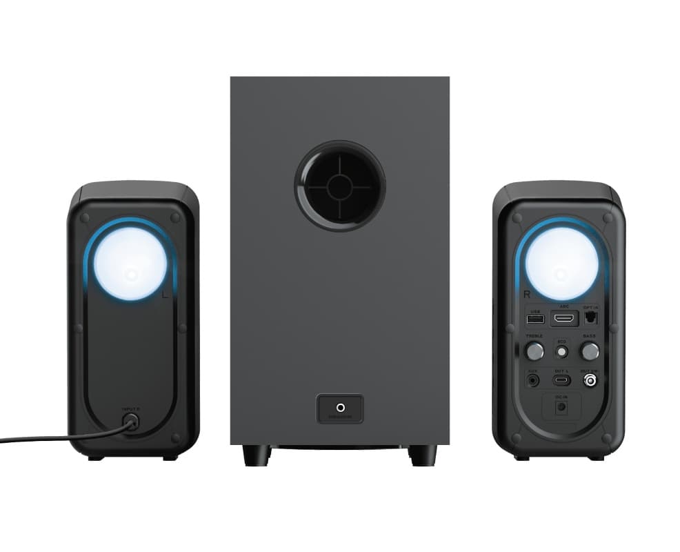 Trust GXT 635 RUMAX 2.1 SPEAKER SET RGB, "TR-23927" — miniatură