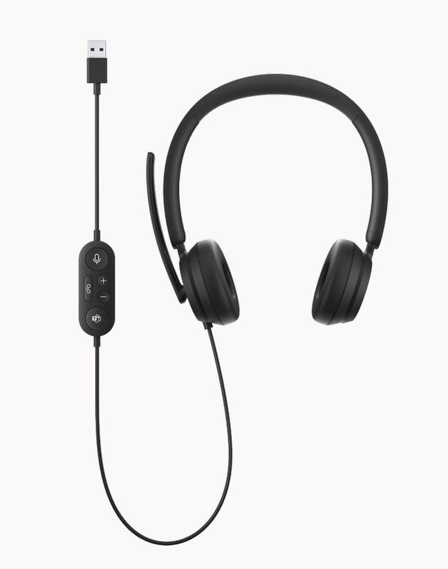 CASTI+MICROFON MICROSOFT MODERN USB BLK, "6ID-00017" — miniatură