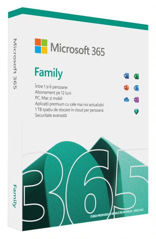 MICROSOFT 365 FAMILY/ROM P8 6GQ-01595 MS