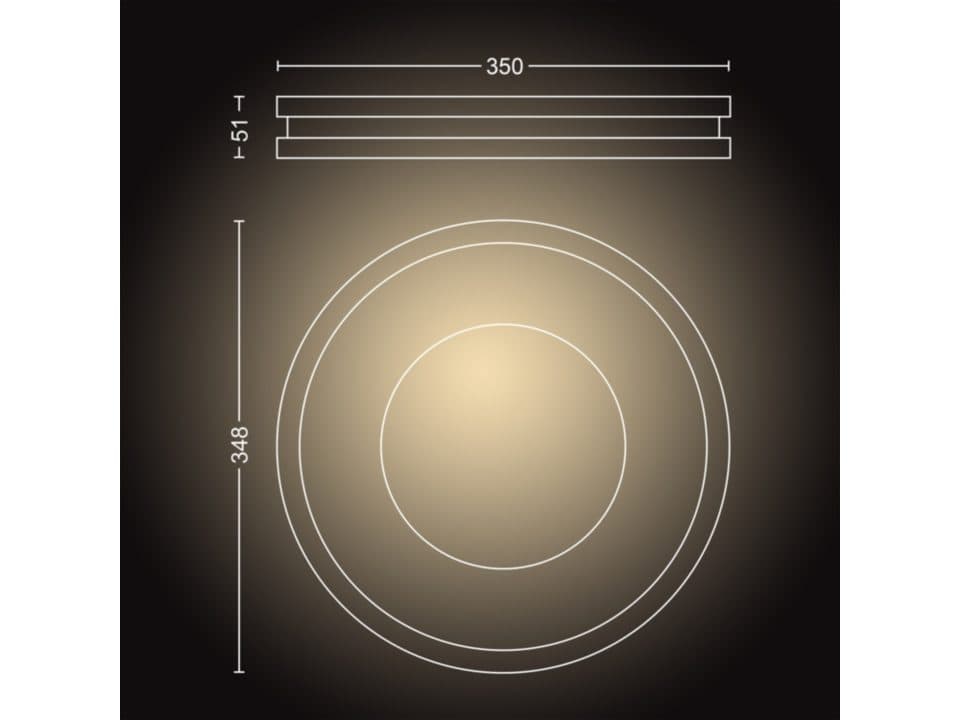 PLAFONIERA LED PHILIPS HUE BEING "000008718696175170" — miniatură