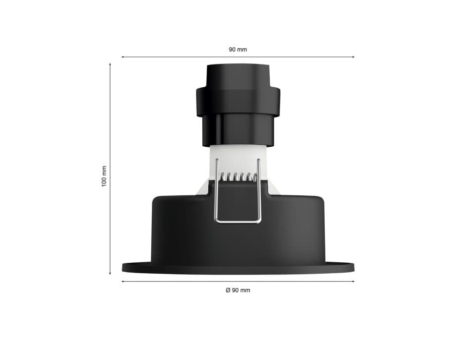 SET 3 SPOTURI incastrate smart LED Philips, soclu GU10, putere 5.7W, forma spot, lumina multicolora, alimentare 220 - 240 V, "000008719514342828" — miniatură