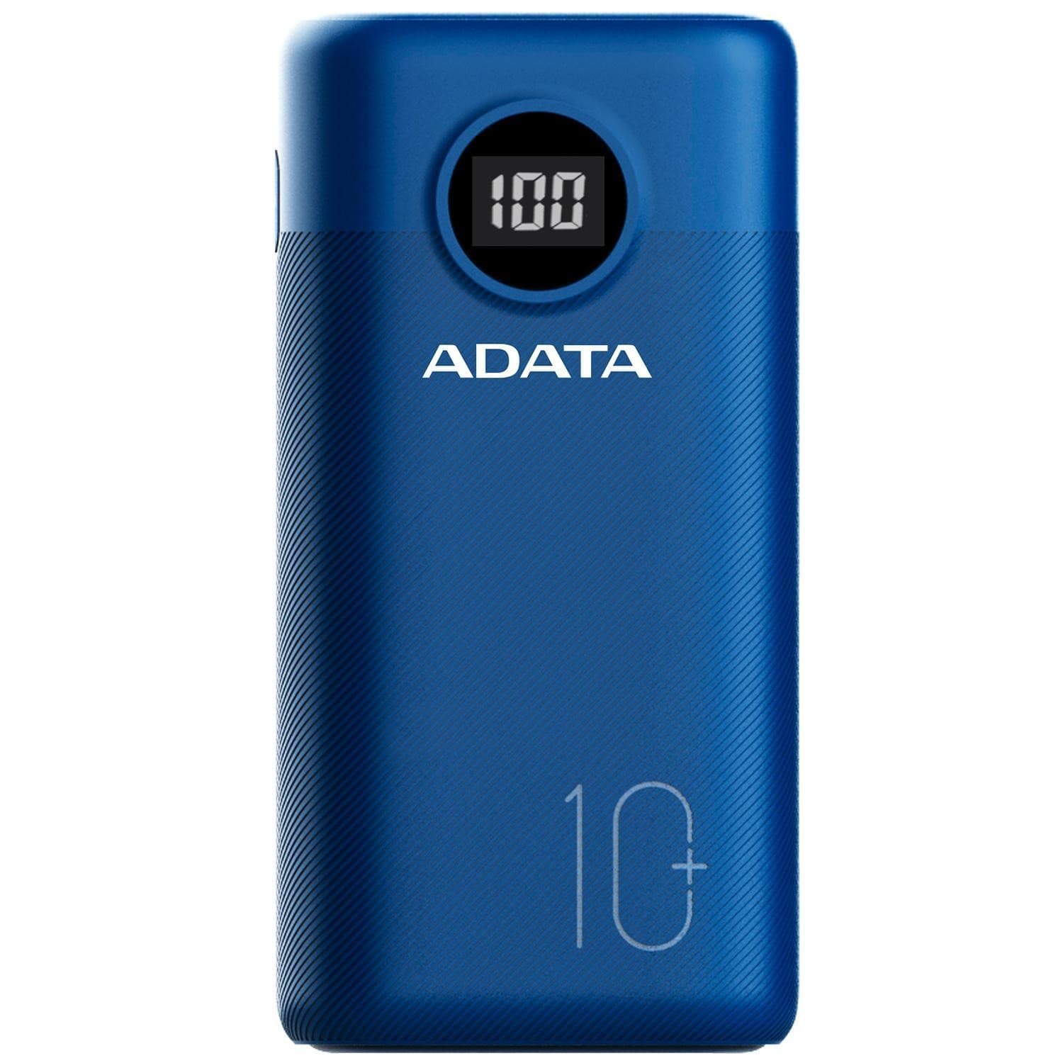 POWER BANK ADATA 10000mAh, Quick Charge 3.0 + PD 22.5W, 2 x USB & 1xUSB-C,digital display pt. status baterie,P10000QCD 10.000 mAh, total 3A,dark blue, "AP10000QCD-DGT-CDB"