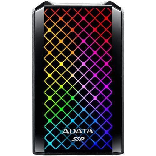 SSD. extern ADATA ASE900G, 2TB, 2.5 inch, USB 3.2 Type-C, R/W: 2000/2000 MB/s, negru, "ASE900G-2TU32G2CBK"