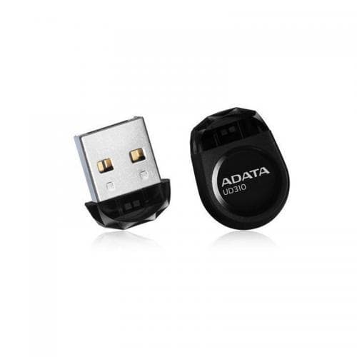 MEMORIE USB ADATA 8 GB, USB 2.0, cu capac, carcasa plastic, negru, "AUD310-8G-RBK"