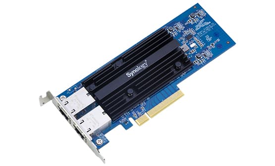Synology 10Gb Ethernet Adapter 2 RJ45 Ports , "E10G18-T2"