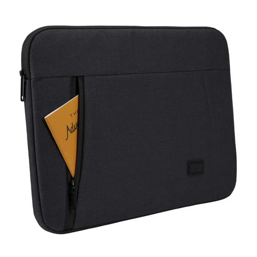HUSA CASE LOGIC notebook 14 inch, 1 compartiment, buzunar frontal, black, "HUXS214 BLACK" / 3204641" — miniatură
