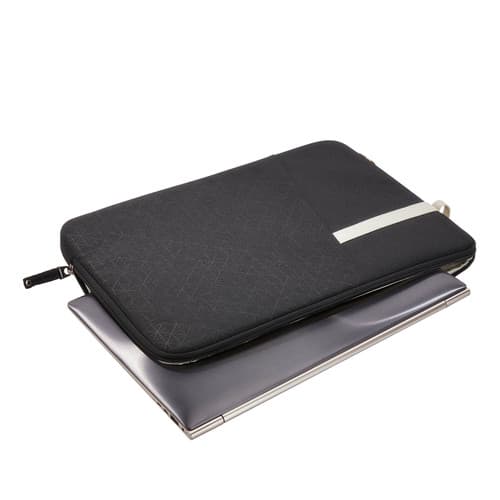 HUSA CASE LOGIC notebook 14 inch, poliester, 1 compartiment, black, "IBRS214 BLACK" / 3204393 — miniatură
