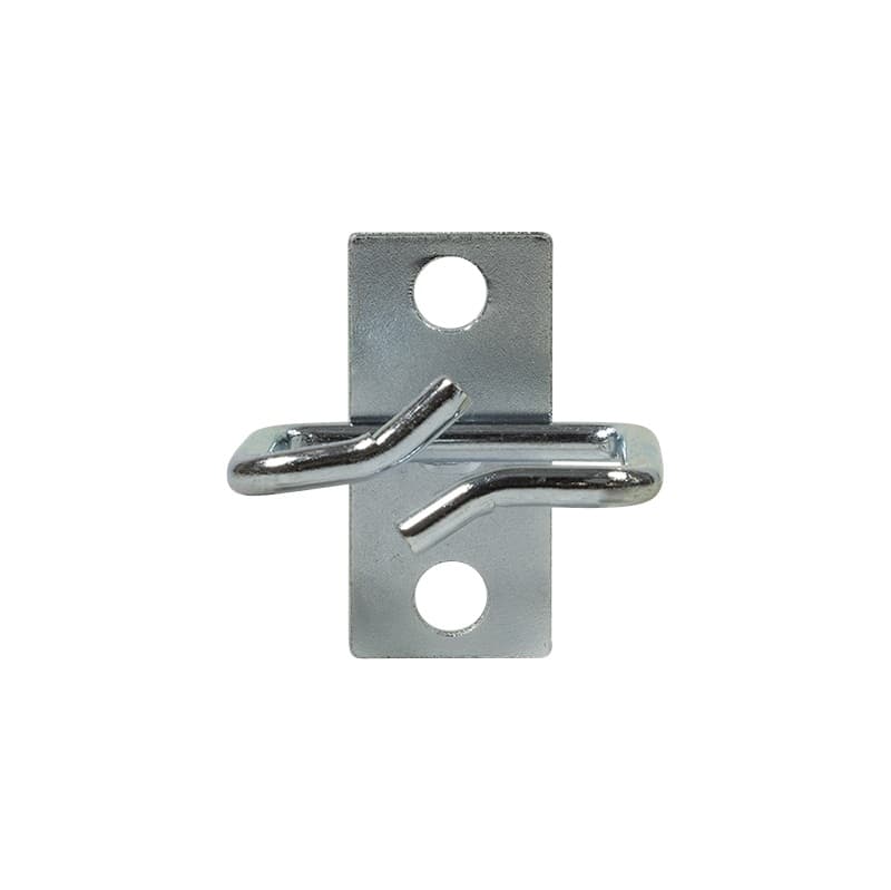 ORGANIZATOR cabluri LOGILINK, pentru montare sine laterale 19", 2 inele din otel 40x40mm, silver, "OR0001" — miniatură