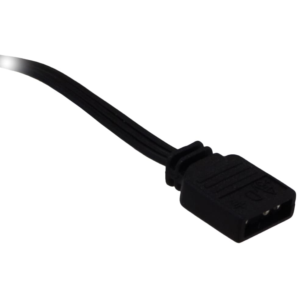 FAN HUB SPACER pt. maxim 5 ventilatoare ARGB cu 3 sau 4 pini, telecomanda pt. setat iluminarea RGB, alimentare S-ATA "SPFC-RGB" — miniatură