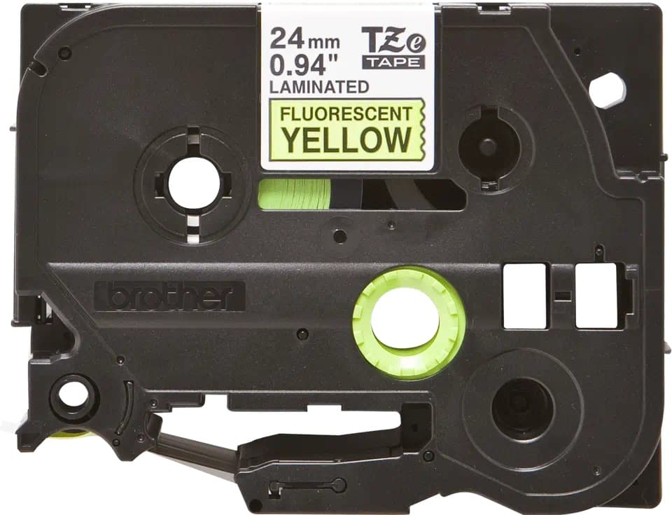 Banda laminata Original Brother Black on Yellow fl., TZEC51, pentru D600|E500|E550|H500|P700|P710|P750|330|350|520|580|1400|1500|1600|1650|2200|2300|2310|2400|2430|2500|2600|2610|2700|2710|2730|2730|7500|7600, 24mm, incl.TV 0 RON, "TZEC51"