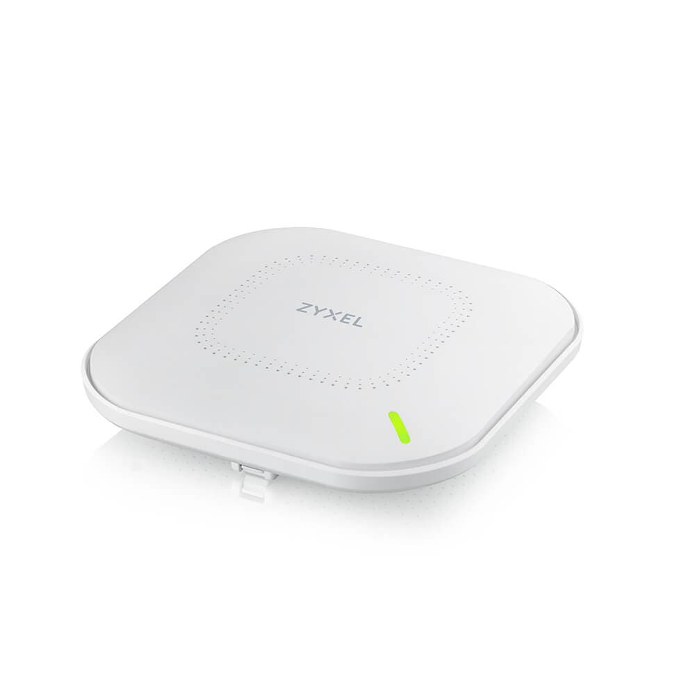 ACCESS POINT ZyXel, interior, 1750 Mbps, port 10/100/1000 x 1, antena interna x 4, PoE, 2.4 - 5 GHz, "WAX610D-EU0101F" — miniatură