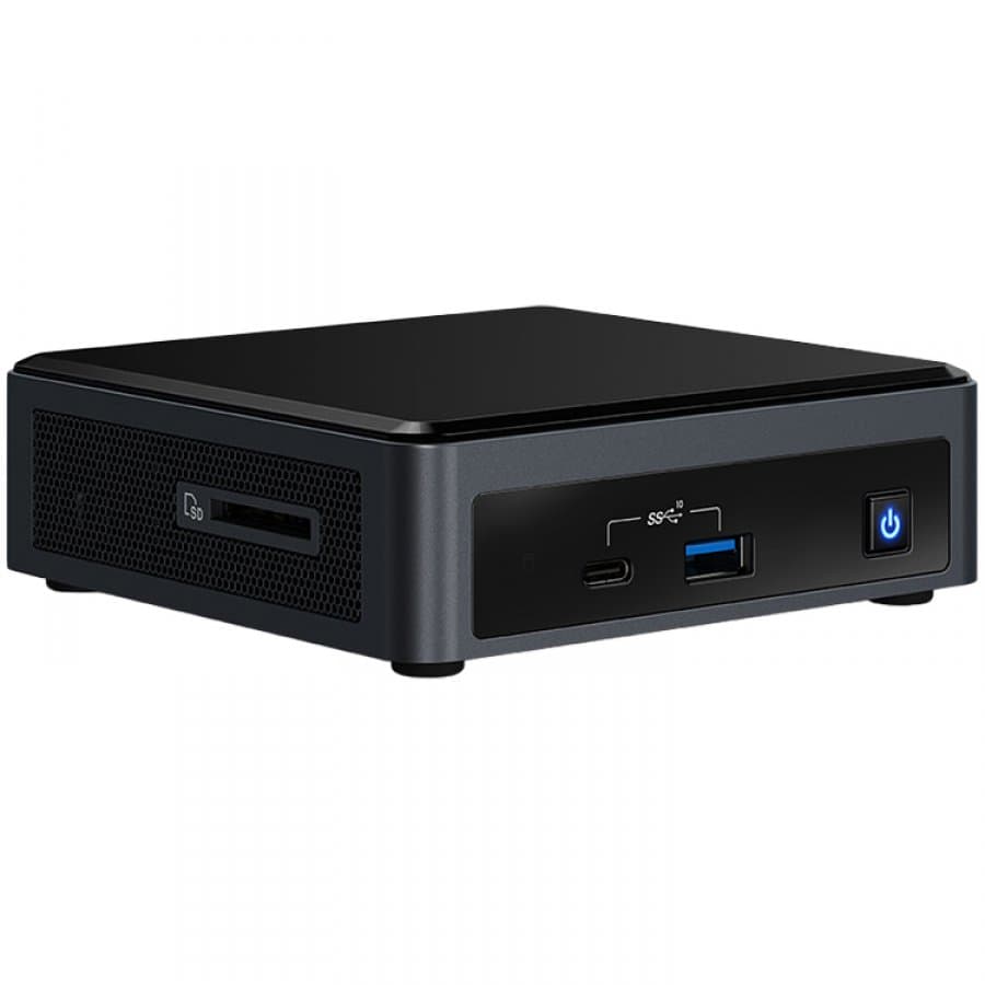 NUC INTEL, 10 Performance kit, Ultra Compact Form Factor, i7 10710U, nu RAM, nu HDD, nu SSD, placa video Intel UHD Graphics, "BXNUC10I7FNKN2"