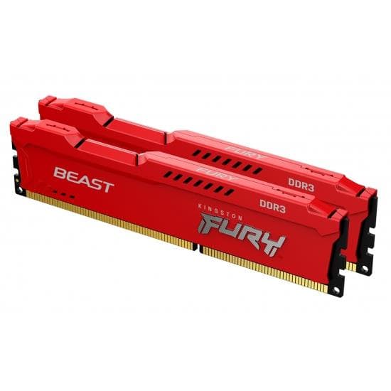 Memorie DDR Kingston DDR3 16 GB, frecventa 1600 MHz, 8 GB x 2 module, radiator, "KF316C10BRK2/16"