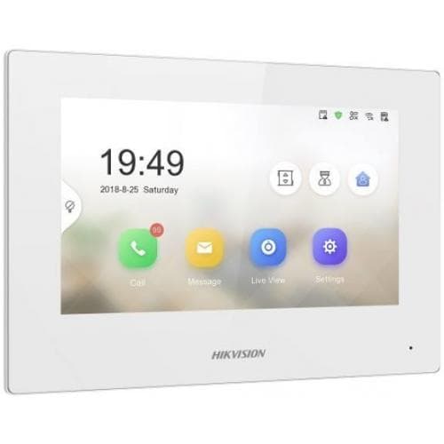 MONITOR WIFI 7" COLOR 2FIRE CULOARE ALBA, "DS-KH6320-WTE2-W"