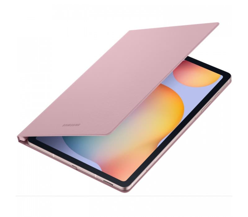Husa pt Galaxy Tab S6 Lite 10.4" P610/P615 Book Cover Pink EF-BP610PPEGEU, "EF-BP610PPEGEU" — miniatură