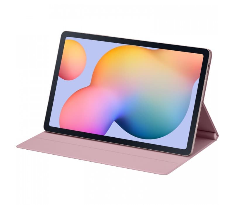 Husa pt Galaxy Tab S6 Lite 10.4" P610/P615 Book Cover Pink EF-BP610PPEGEU, "EF-BP610PPEGEU" — miniatură