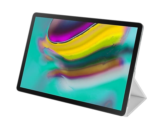 Husa pt Galaxy Tab S5e 10.5" T725 Book Cover White EF-BT720PWEGWW, "EF-BT720PWEGWW" — miniatură