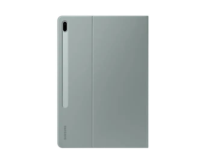 Husa pt Tab S7+ / S7 FE Book Cover Light Green , "EF-BT730PGEGEU" — miniatură