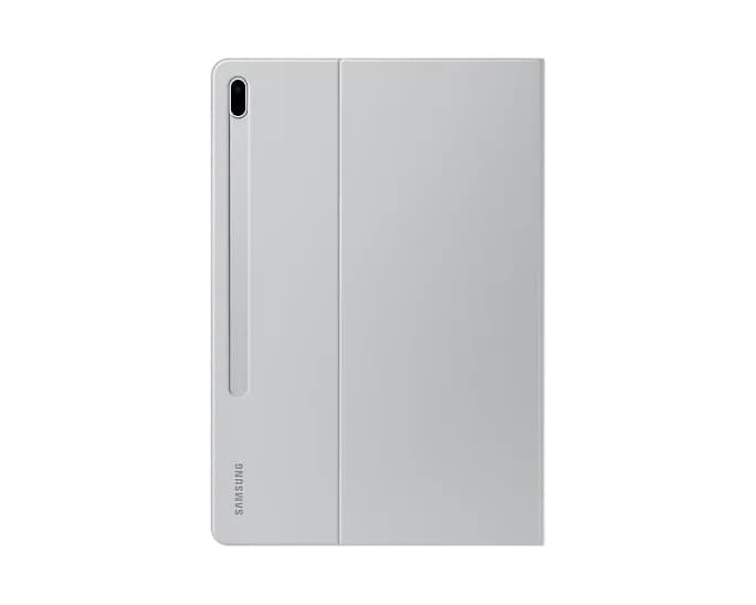 Husa pt Tab S7+ / S7 FE Book Cover Dark Gray , "EF-BT730PJEGEU" — miniatură
