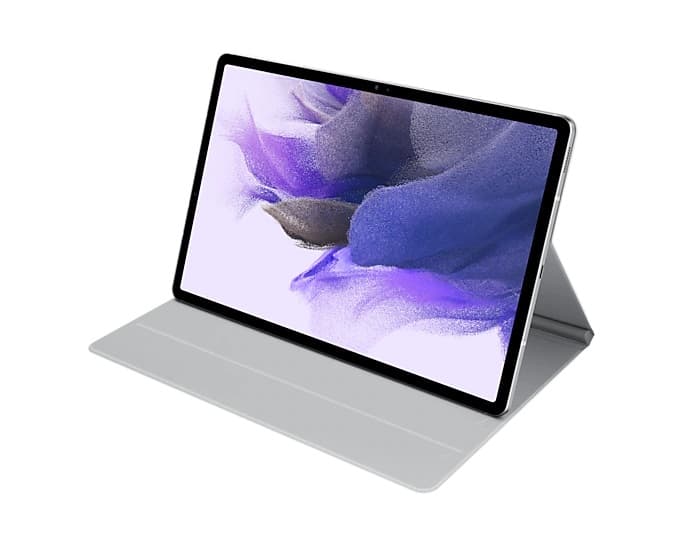 Husa pt Tab S7+ / S7 FE Book Cover Dark Gray , "EF-BT730PJEGEU" — miniatură