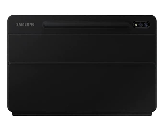 Husa pt Galaxy Tab S7 11.0" T870/T875 Book Cover Keyboard Black EF-DT870UBEGEU, "EF-DT870UBEGEU" — miniatură