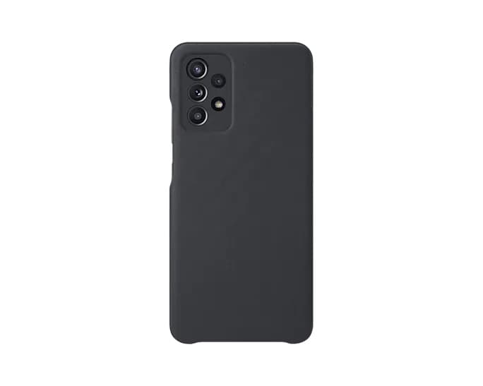 HUSA Smartphone Samsung, pt Galaxy A32, tip smart book cover cu buzunar, plastic, Smart View Wallet, negru, "EF-EA325PBEGEE" — miniatură