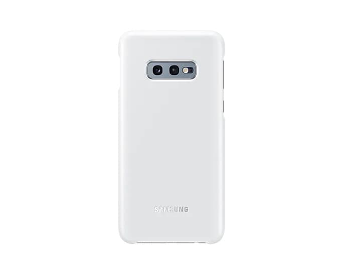 HUSA Smartphone Samsung, pt Galaxy S10E, tip back cover (protectie spate), silicon, LED Cover, alb, "EF-KG970CWEGWW" — miniatură