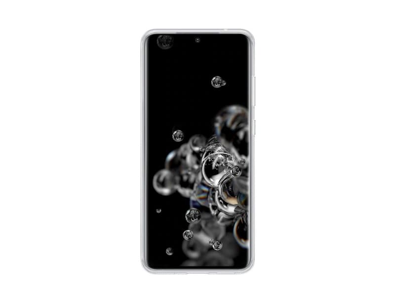 HUSA Smartphone Samsung, pt Galaxy S20 Ultra, tip back cover (protectie spate), plastic, ultrasubtire, transparent, "EF-QG988TTEGEU" — miniatură