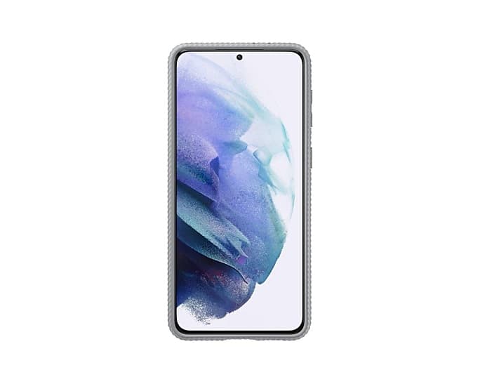 HUSA Smartphone Samsung, pt Galaxy S21+, tip back cover (protectie spate), plastic, Protective Standing Cover, gri, "EF-RG996CJEGWW" — miniatură