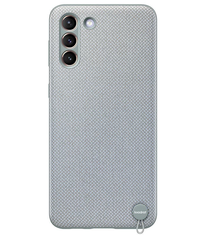 HUSA Smartphone Samsung, pt Galaxy S21+, tip back cover (protectie spate), plastic, Kvadrat Cover, gri, "EF-XG996FJEGWW"