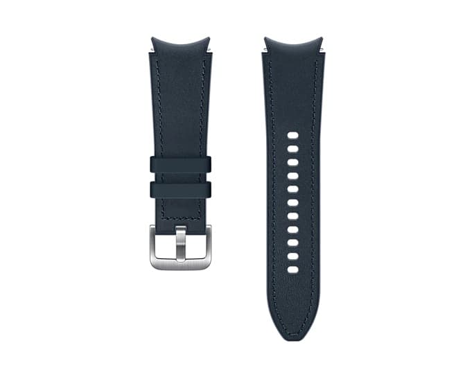 Hybrid Leather Band 20mm S/M Navy, "ET-SHR88SNEGEU"
