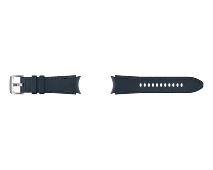 Hybrid Leather Band 20mm S/M Navy, "ET-SHR88SNEGEU" — miniatură
