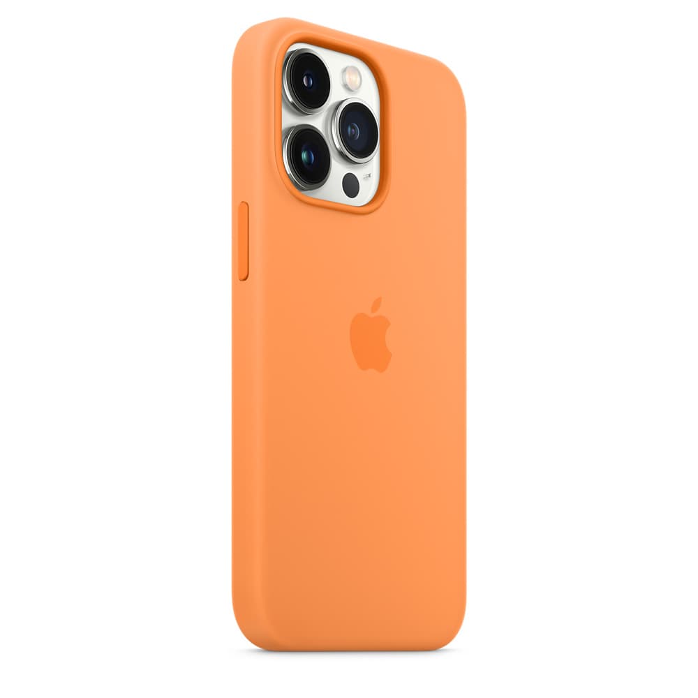 HUSA Smartphone Apple, pt iPhone 13 Pro, tip back cover (protectie spate) cu MagSafe, silicon, MagSafe, portocaliu, "mm2d3zm/a" — miniatură