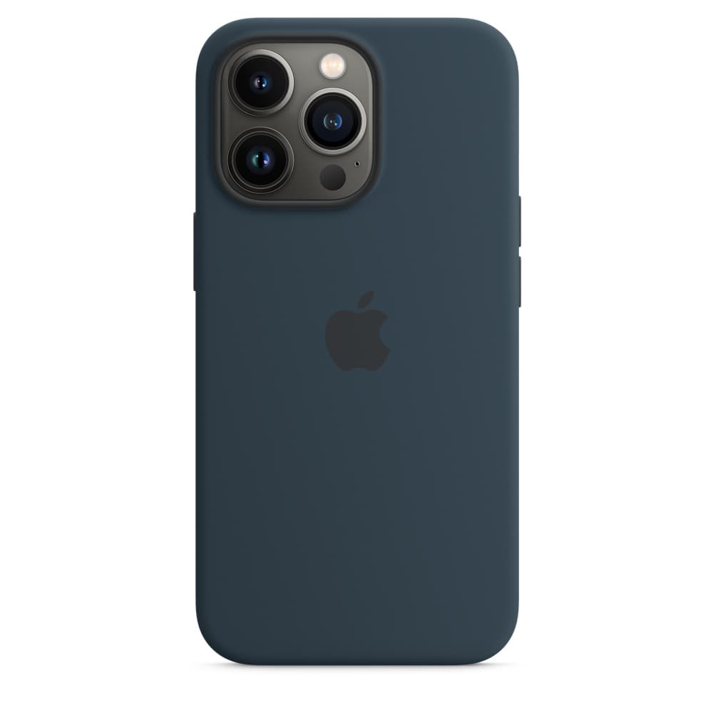 HUSA Smartphone Apple, pt iPhone 13 Pro, tip back cover (protectie spate) cu MagSafe, silicon, MagSafe, albastru, "mm2j3zm/a"