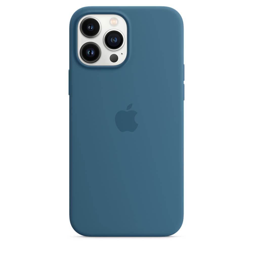 HUSA Smartphone Apple, pt iPhone 13 Pro Max, tip back cover (protectie spate) cu MagSafe, silicon, MagSafe, albastru, "mm2q3zm/a" — miniatură