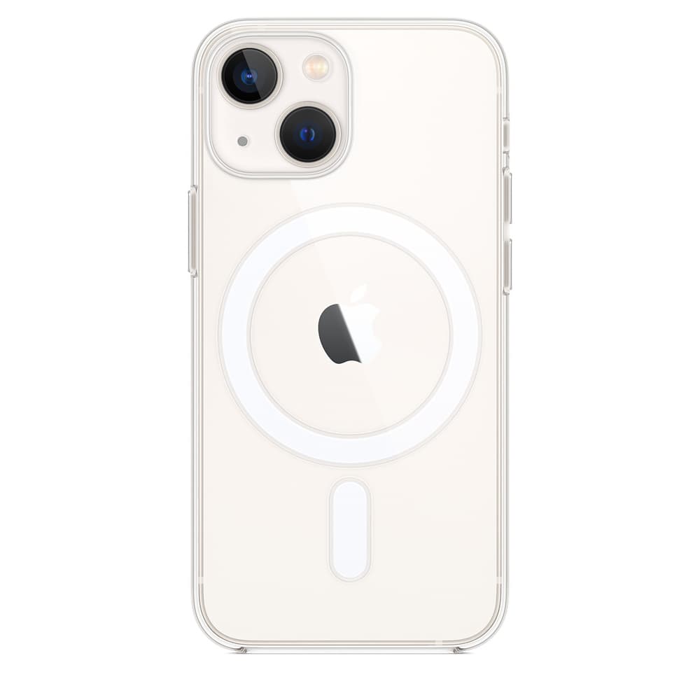 HUSA Smartphone Apple, pt iPhone 13 mini, tip back cover (protectie spate) cu MagSafe, silicon, MagSafe, transparent, "mm2w3zm/a"