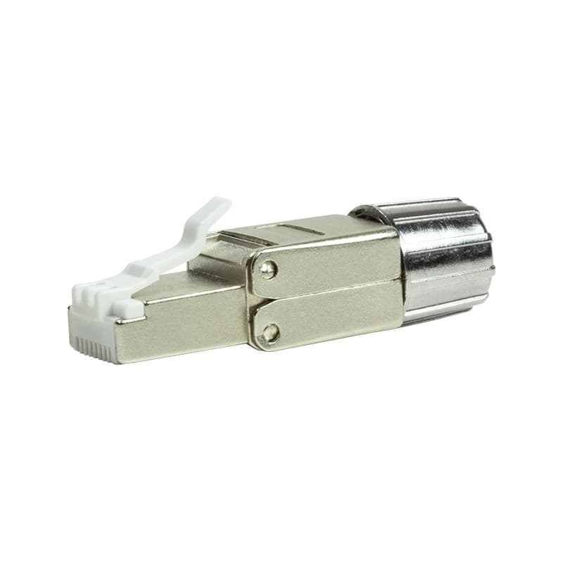 MUFA RJ-45 LOGILINK pt. cablu FTP, SFTP, Cat6a/Cat.7/Cat.8, RJ-45 (T), ecranat, zinc turnat ecranat, manson, pentru cablu cu diametru exterior 6-8.5mm AWG22-24, 1 buc, "MP0080"
